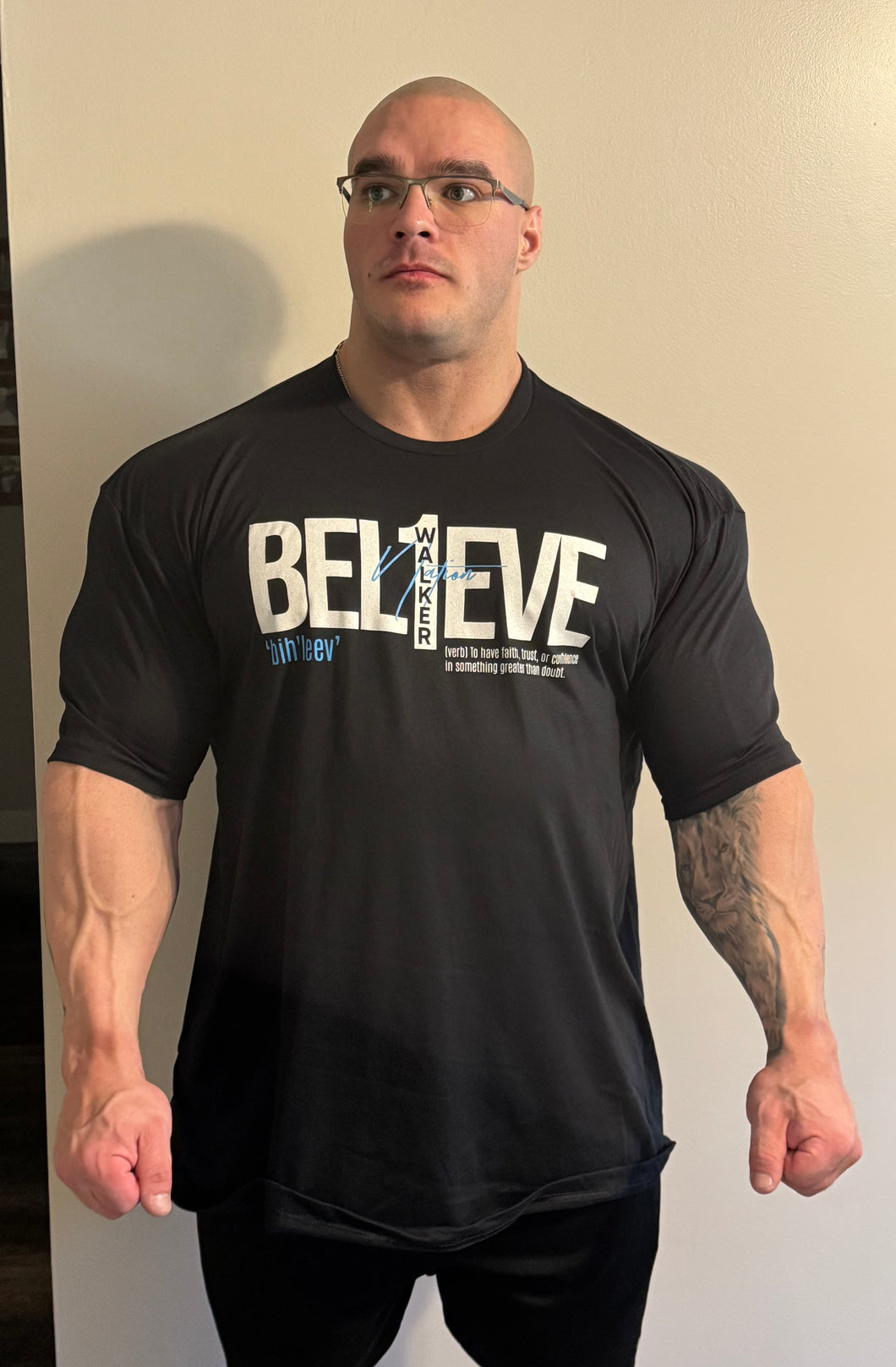 ****NEW****OLYMPIA SERIES “BELIEVE” T-SHIRT