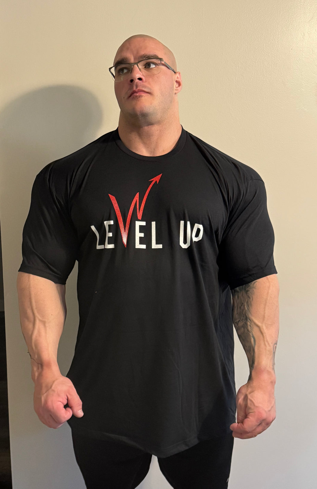 ****NEW****OLYMPIA SERIES “LEVEL UP” T-SHIRT