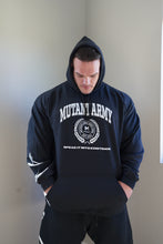 Load image into Gallery viewer, #3**Black Mutant Army Logo Hooded Sweatshirt
