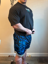 Load image into Gallery viewer, ***NEW***WALKERNATION ATHLETIC SHORTS- BLUE CAMO
